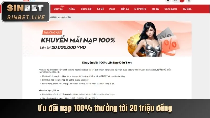 Thưởng hoàn trả hàng tuần vmax8